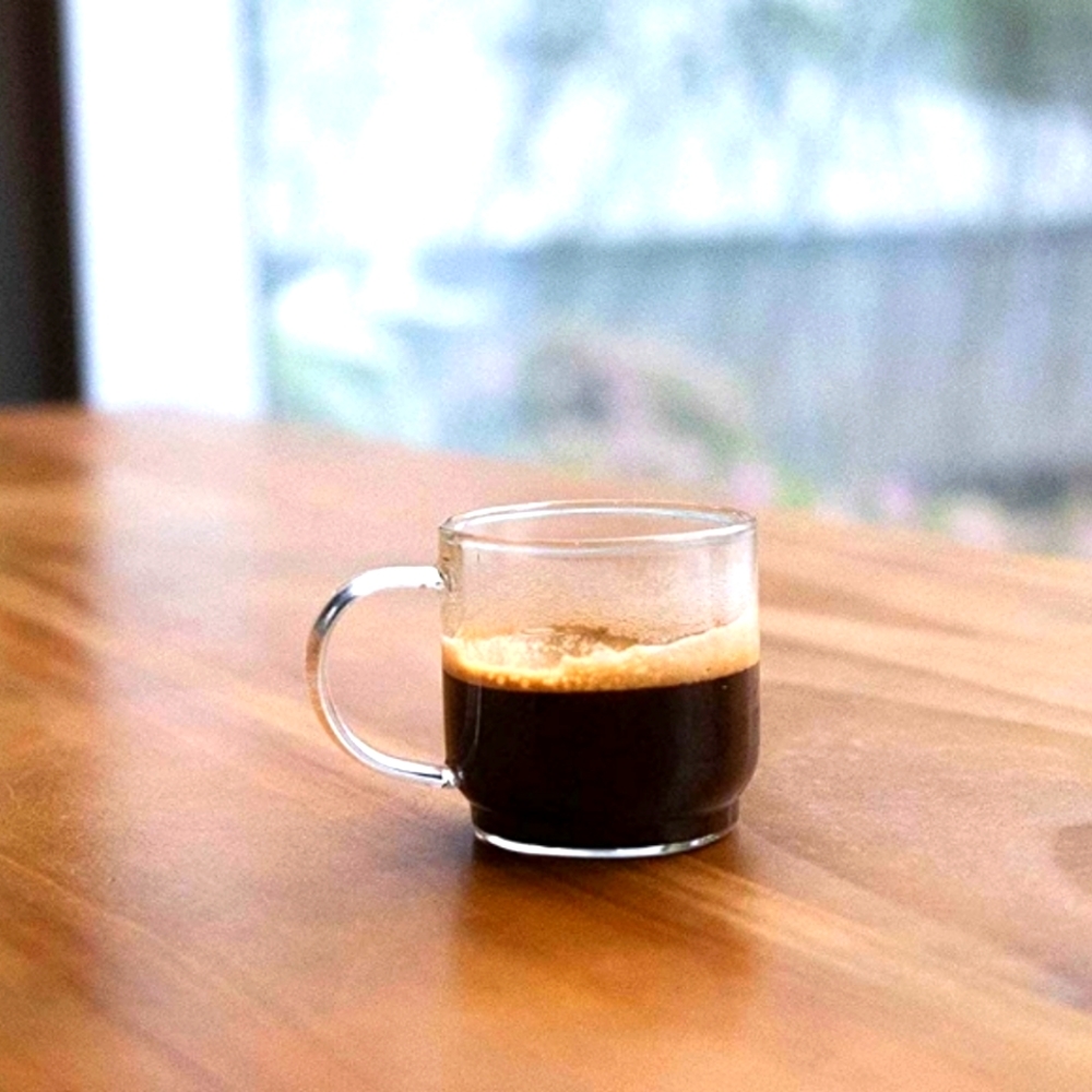 Set of 5 espresso glasses